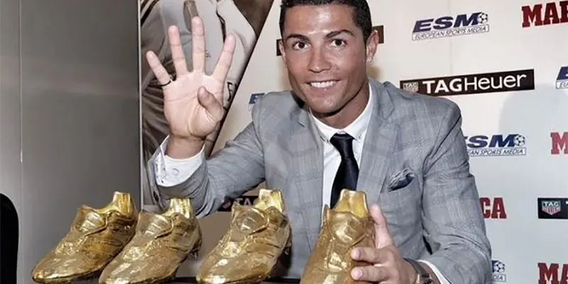 Đi tìm đáp án cho câu hỏi “Ronaldo có bao nhiêu Giày Vàng”